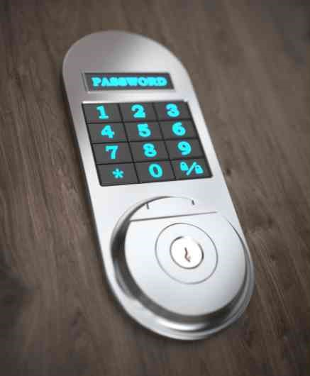 keypad door locks password system