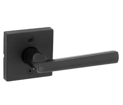 Flush-mounted dummy door lever