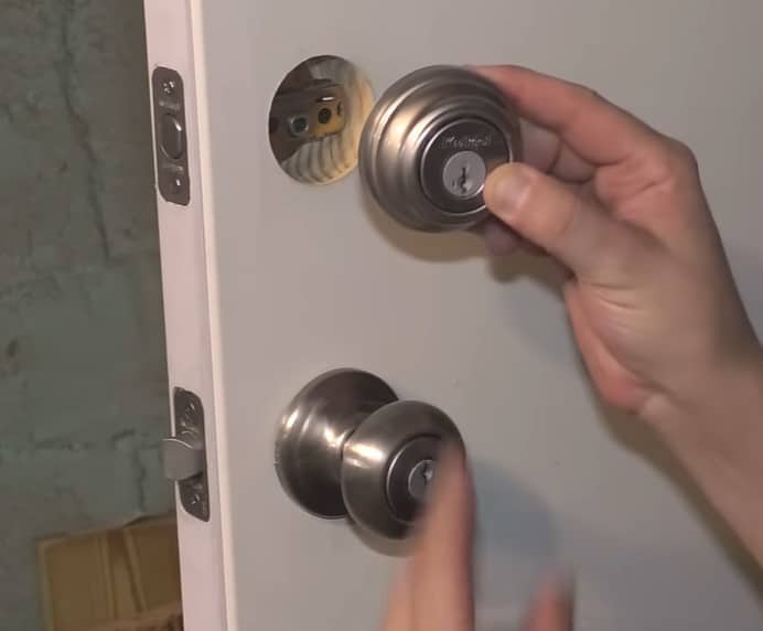 Installing A Deadbolt Lock