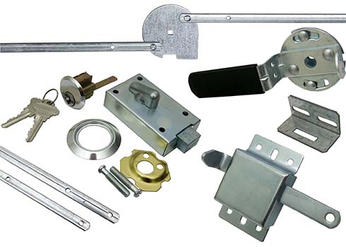 Parts of a Garage Door Lock